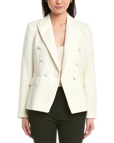 Tahari Asl Blazer In White