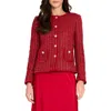 Tahari Asl Bouclé Jacket In Multi