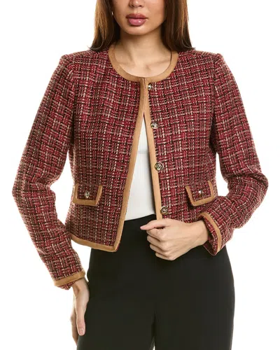 TAHARI ASL TAHARI ASL BOUCLE JACKET
