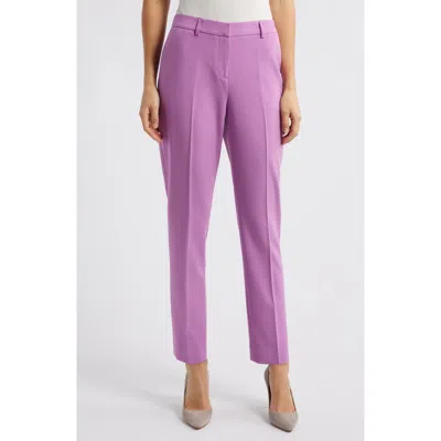 Tahari Asl Classic Pants In Orchid