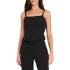 Tahari Asl Crepe Corset Tank In Black