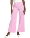 Tahari Asl Crepe Pant In Pink