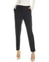 Tahari Asl Darted Ponte Pant In Blue