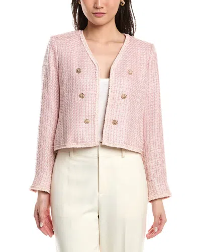 Tahari Asl Jacket In Pink