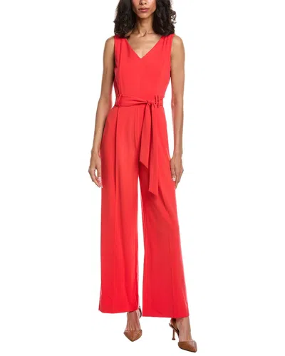 Tahari Asl Jumpsuit In Red