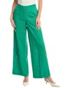 Tahari Asl Linen-blend Pant In Green