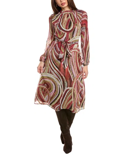Tahari Asl Maxi Dress In Green