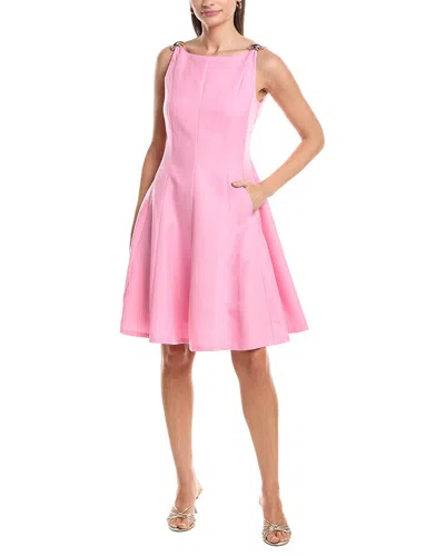 Tahari Asl Midi Dress In Pink