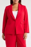 Tahari Asl One-button Blazer