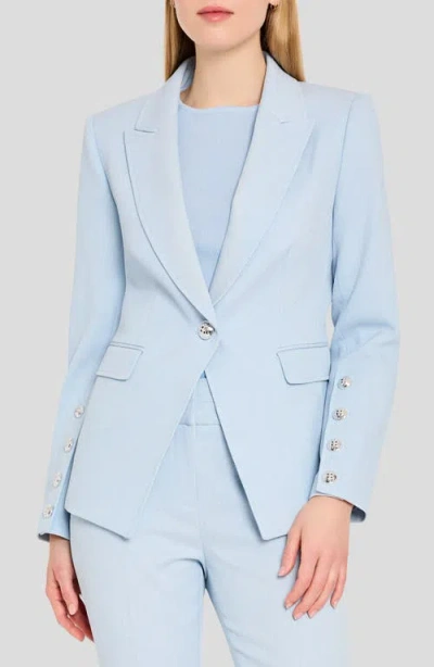 TAHARI ASL TAHARI ASL ONE-BUTTON BLAZER