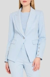 Tahari Asl One-button Blazer In Multi
