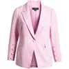 Tahari Asl One-button Blazer In Pink Macaroon