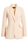 Tahari Asl Peak Lapel Jacket In Parfait