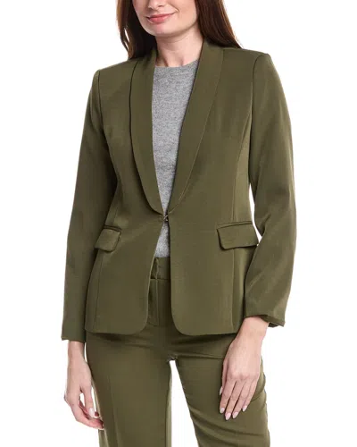 Tahari Asl Petite Blazer In Green