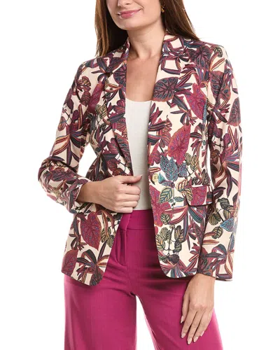 Tahari Asl Petite Blazer In Multi