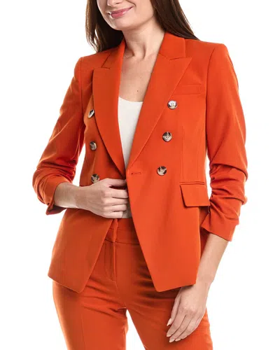 Tahari Asl Petite Blazer In Red