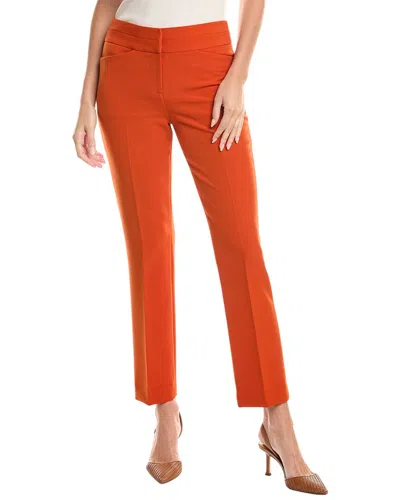 Tahari Asl Petite Pant In Orange
