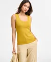 Tahari Asl Petite Sleeveless Sweater Tank Top