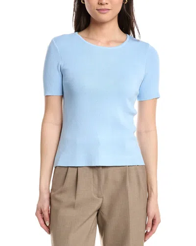 Tahari Asl Petite Sweater In Blue