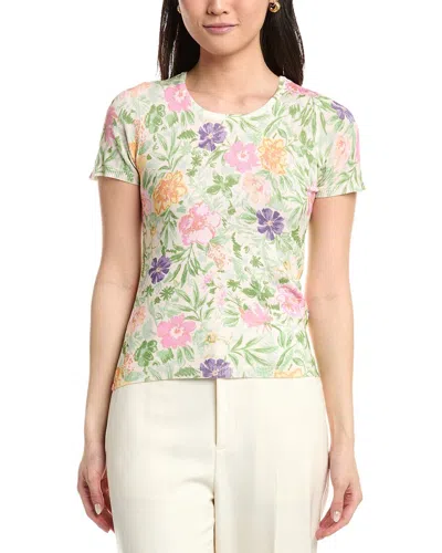 Tahari Asl Petite Sweater In Yellow
