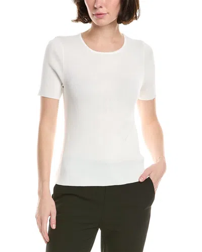 Tahari Asl Petite Sweater In White