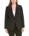 Tahari Asl Plus Blazer In Black