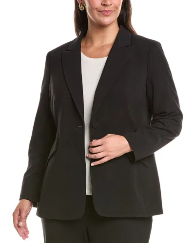 Tahari Asl Plus Blazer In Black