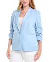Tahari Asl Plus Blazer In Blue
