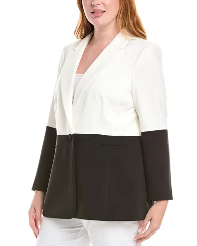 Tahari Asl Plus Blazer In Green