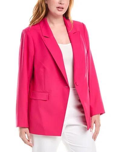 Tahari Asl Plus Blazer In Pink