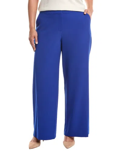 Tahari Asl Plus Pant In Blue