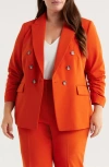 Tahari Asl Ruched Sleeve Jacket