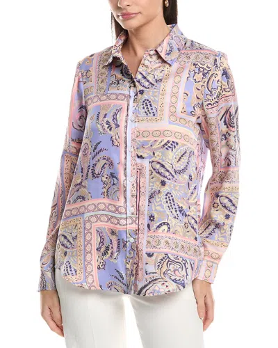 Tahari Asl Shirt In Brown