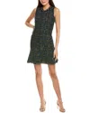 Tahari Asl Tweed Mini Dress
