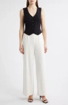 Tahari Asl Sleeveless Jumpsuit In Black
