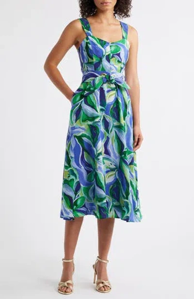 TAHARI ASL TAHARI ASL SLEEVELESS MIDI DRESS