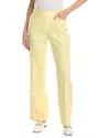 Tahari Asl Solid Pant In Yellow