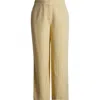 Tahari Asl Stripe Wide Leg Pants In Ochre