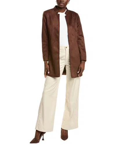 Tahari Asl Sueded Blazer