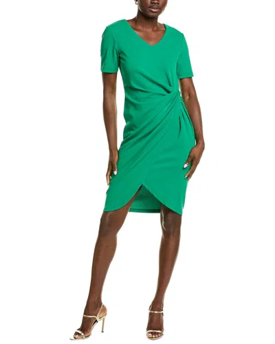 Tahari Asl Tucked Side Mini Dress