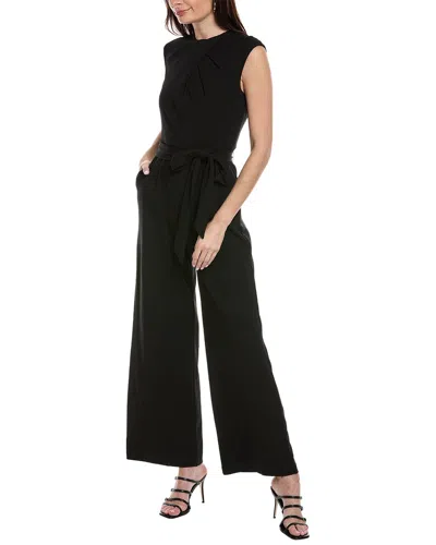 Tahari Asl Twisted Jumpsuit In Black