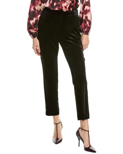 Tahari Asl Velvet Pant In Black