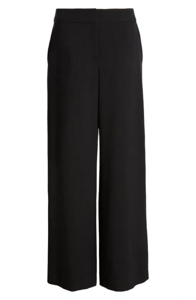 Tahari Asl Wide Leg Pants In Black