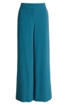 Tahari Asl Wide Leg Pants In Eucalyptus