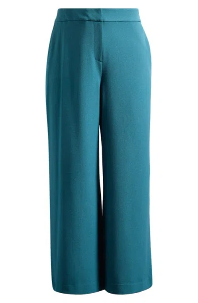 Tahari Asl Wide Leg Pants In Eucalyptus