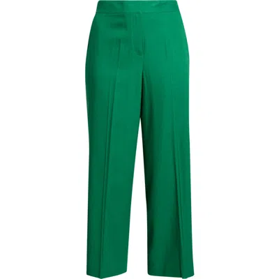 Tahari Asl Wide Leg Pants In Green