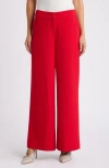 Tahari Asl Women's Wide-leg Pants In Lipstick