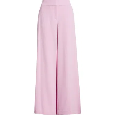 Tahari Asl Wide Leg Pants In Pink Macaroon