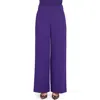 Tahari Asl Wide Leg Pants In Purple