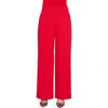 Tahari Asl Wide Leg Pants In Red